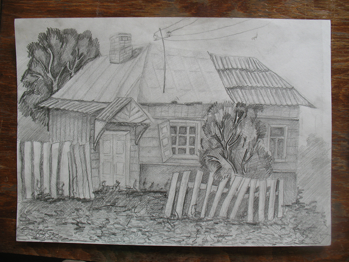 Рисунки для пленэра карандашом 2 класс Кузнецк